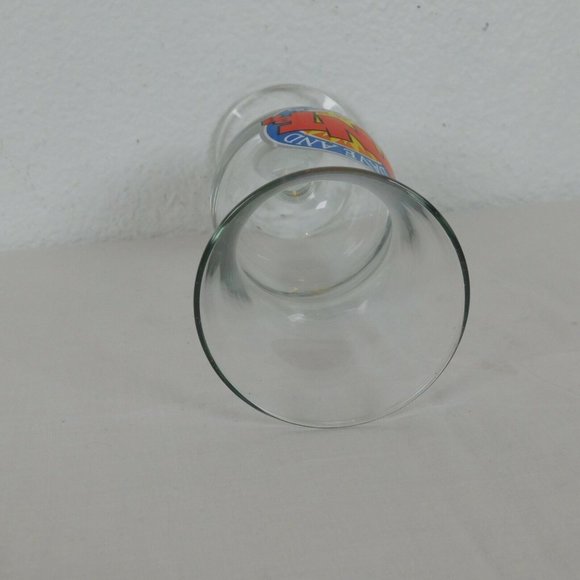 Dave and Buster's Restaurant TNTea Hurricane Glass Stemware 8 1/4" tall 3" wide - Picture 6 of 7